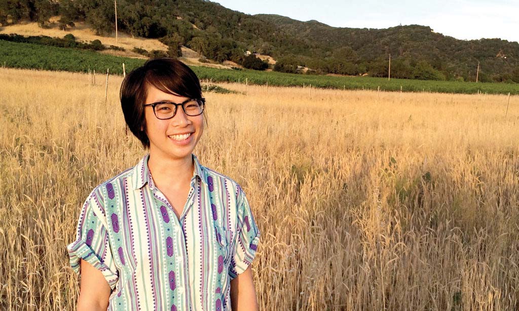 Mai Nguyen portrait in grain field