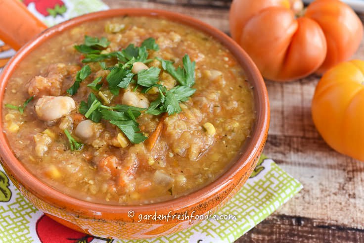 Late Fall Red Lentil Soup