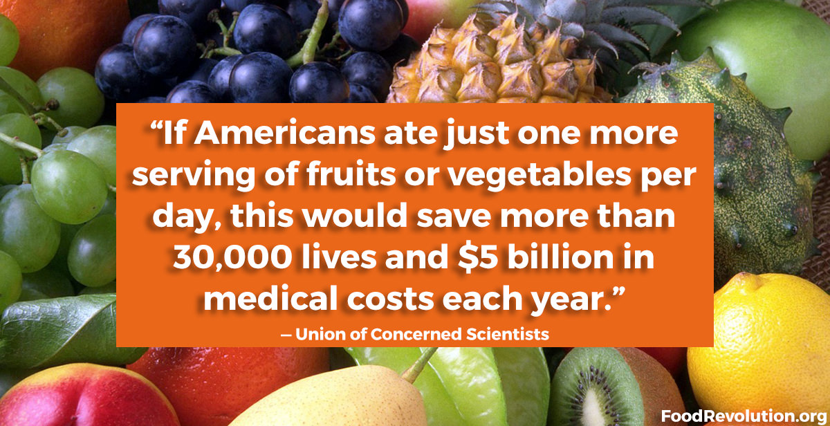Why Americans should eat more fruits and vegetables
