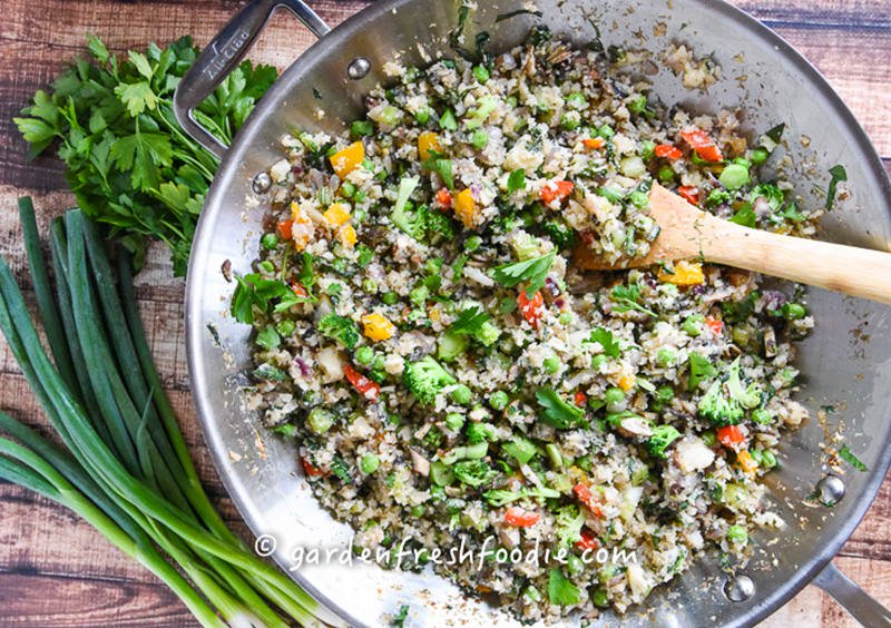Revolutionary Recipe: Spring Cauliflower Rice