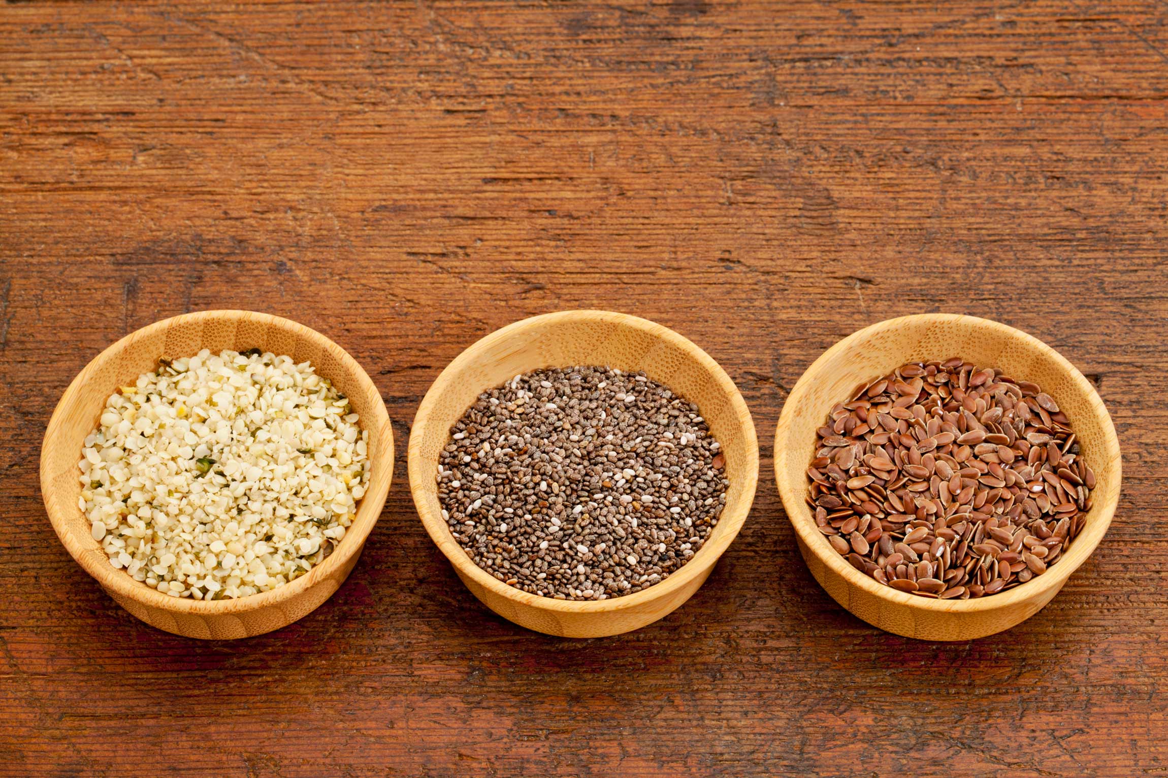 Bowls of seeds - what is protein?