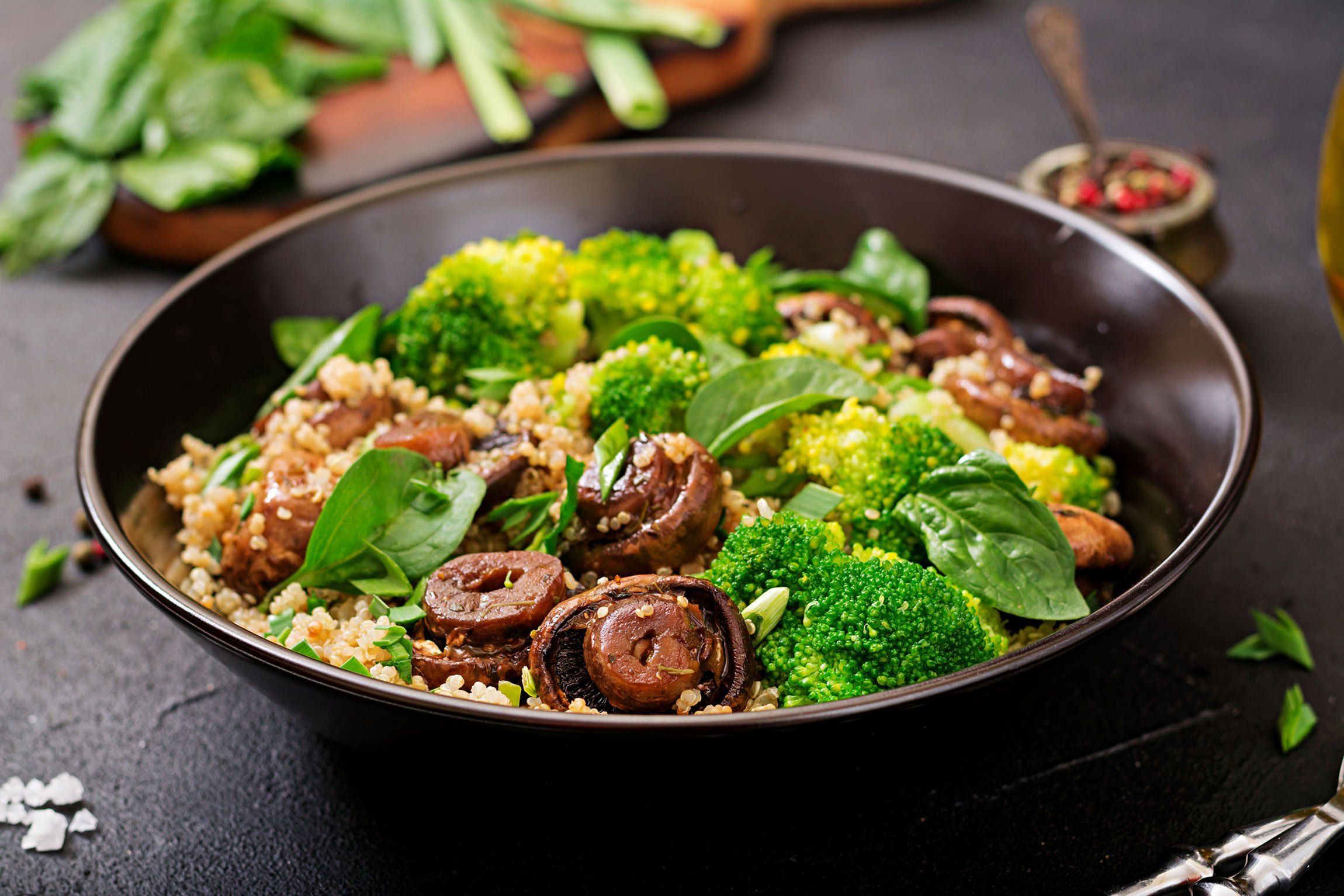 broccoli and mushrooms stir fry