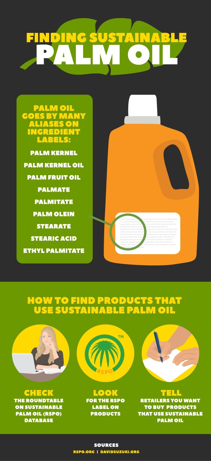 finding sustainable palm oil