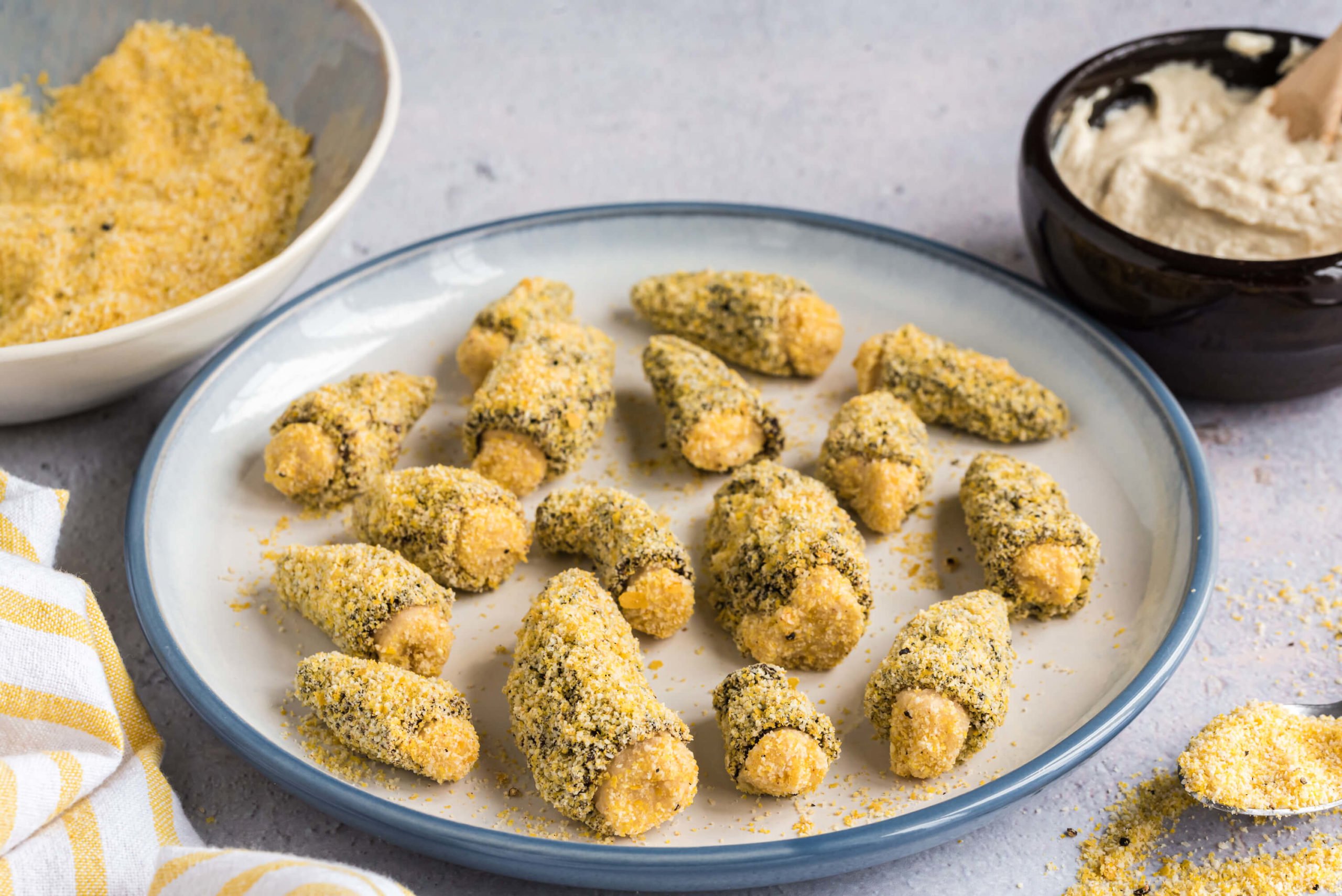 Air Fryer Stuffed Morels