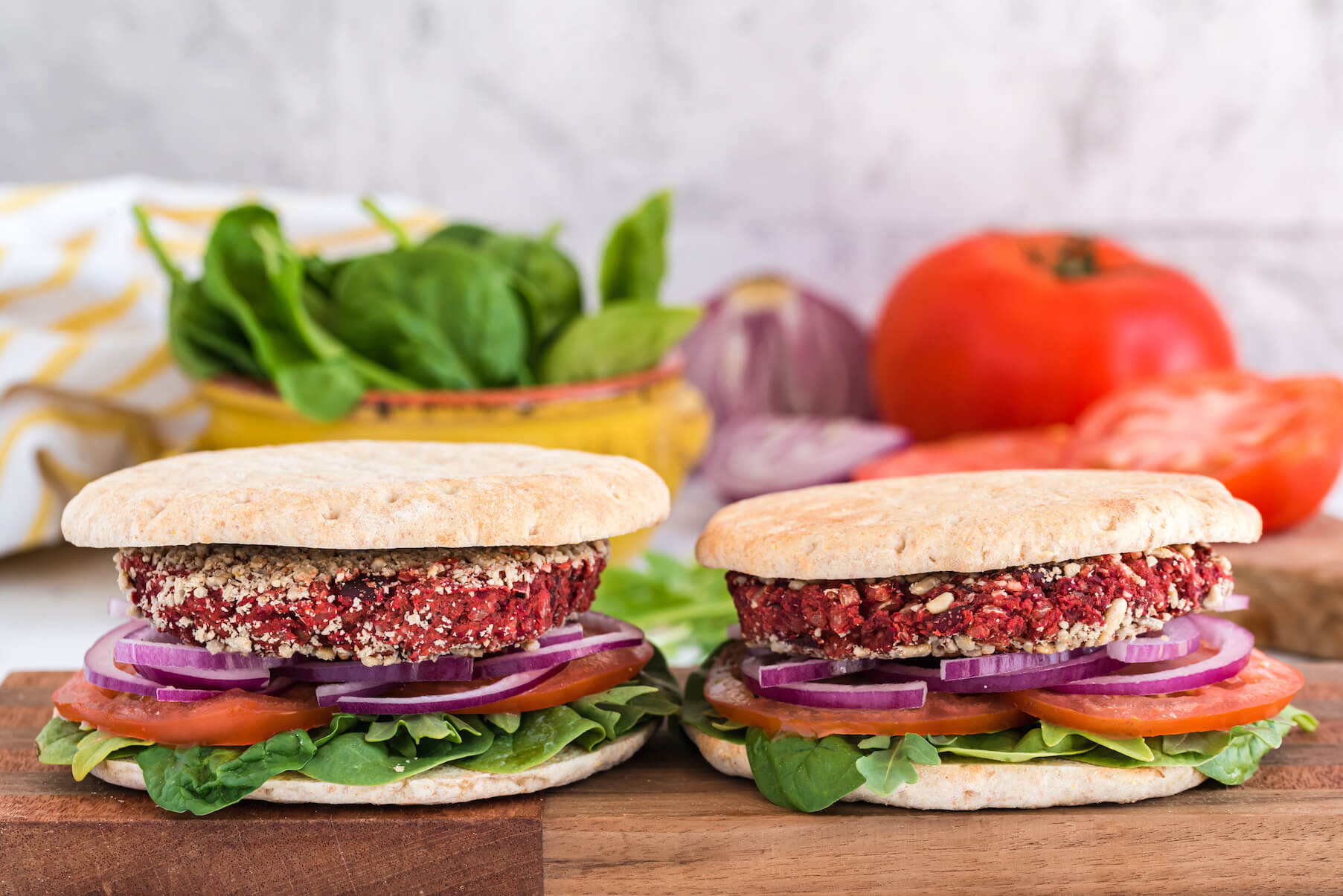 All American (BEAN and BEET) Burger