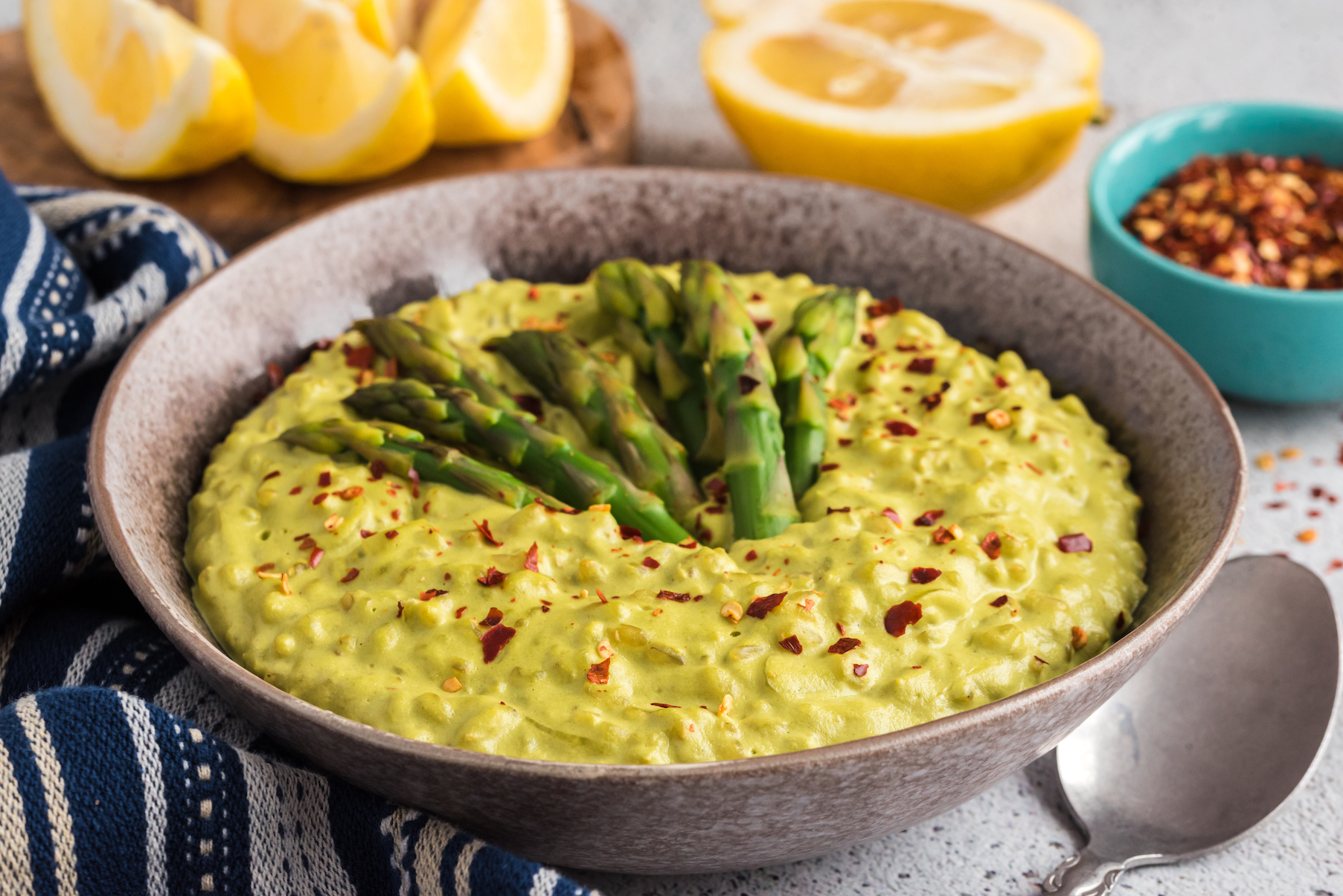 Creamy Asparagus Risotto