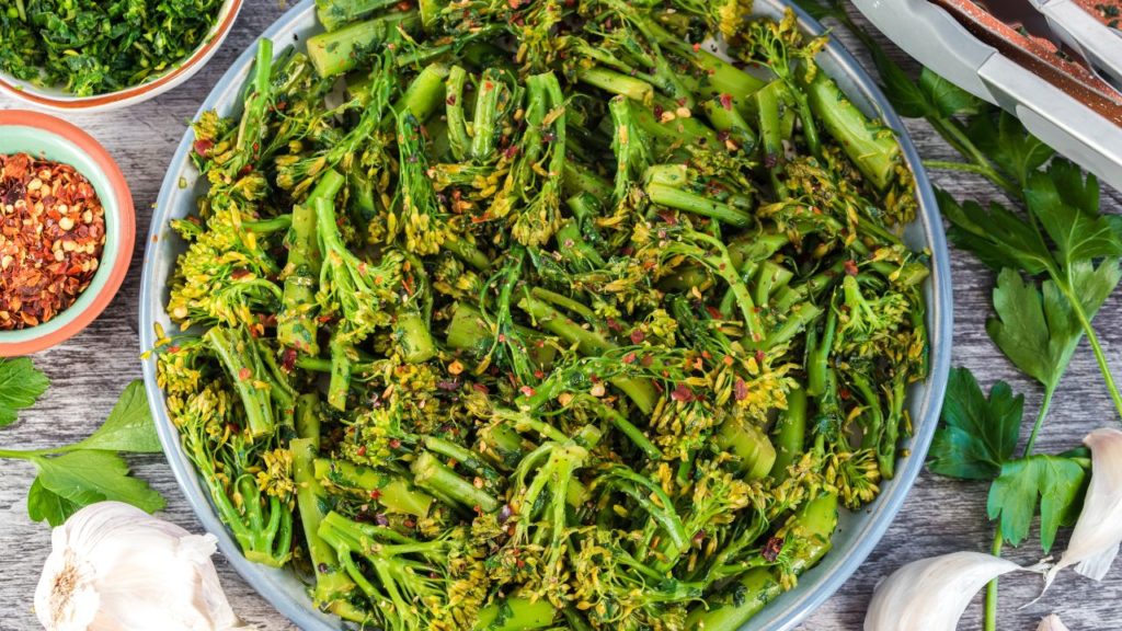 Broccolini Gremolata