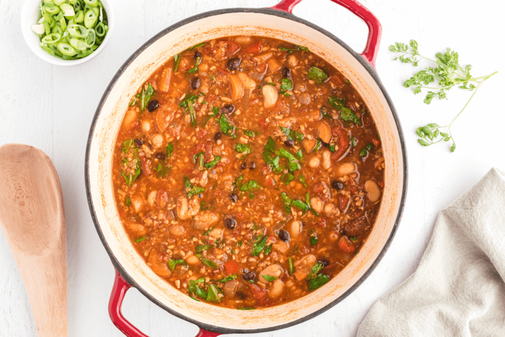 Champion Tempeh and Bean Chili