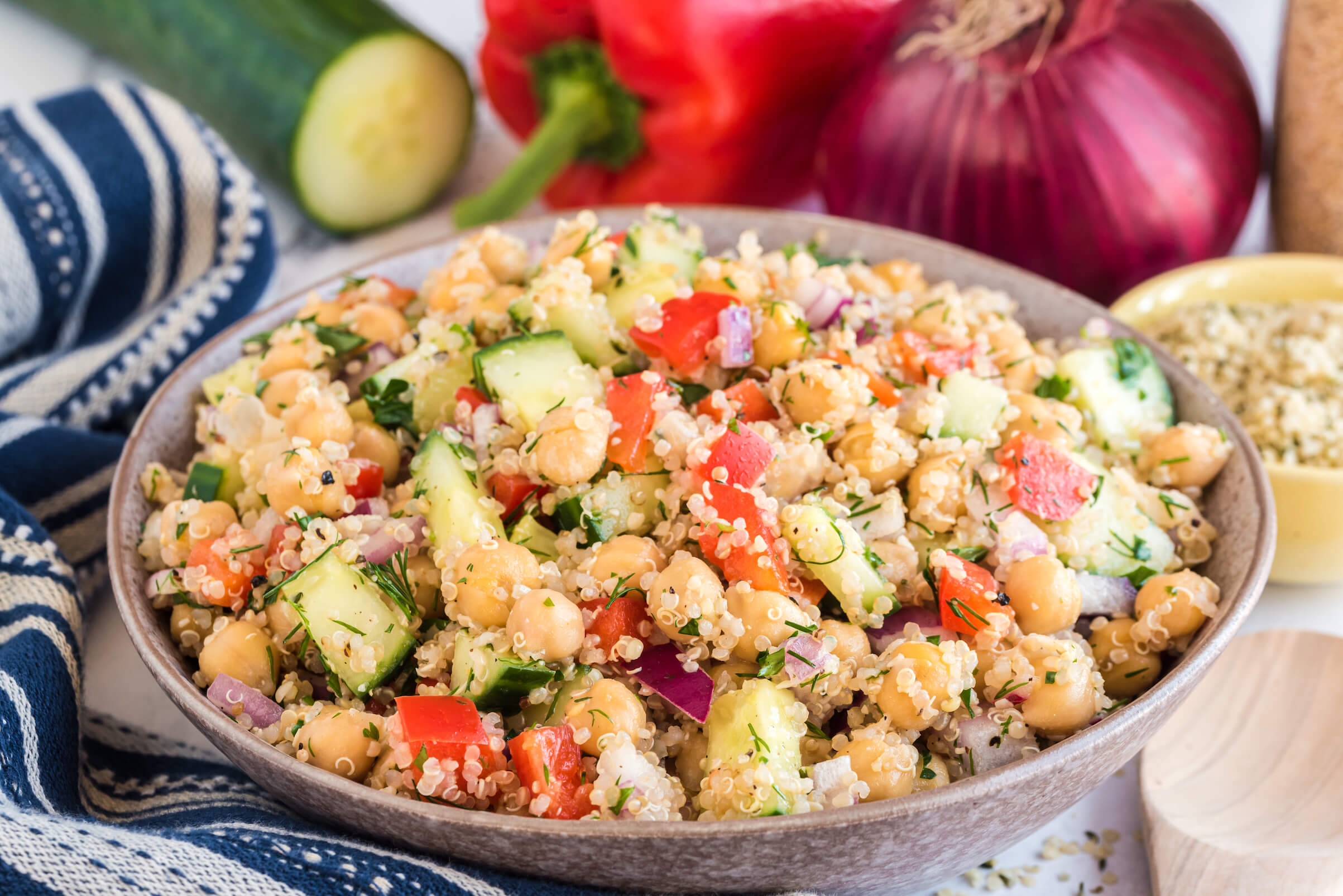 Chickpea Quinoa Salad