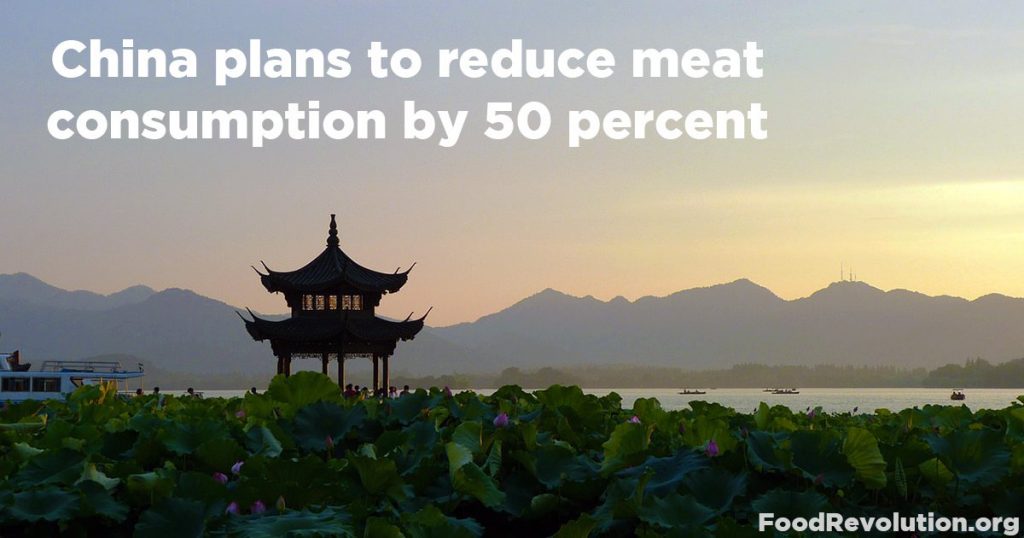 China plans to reduce meat consumption