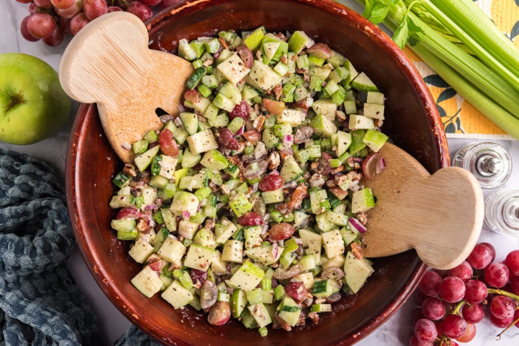 Creamy Vegan Waldorf Salad