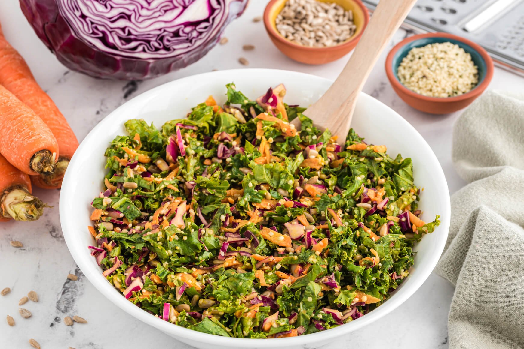 Crunchy Kale Slaw