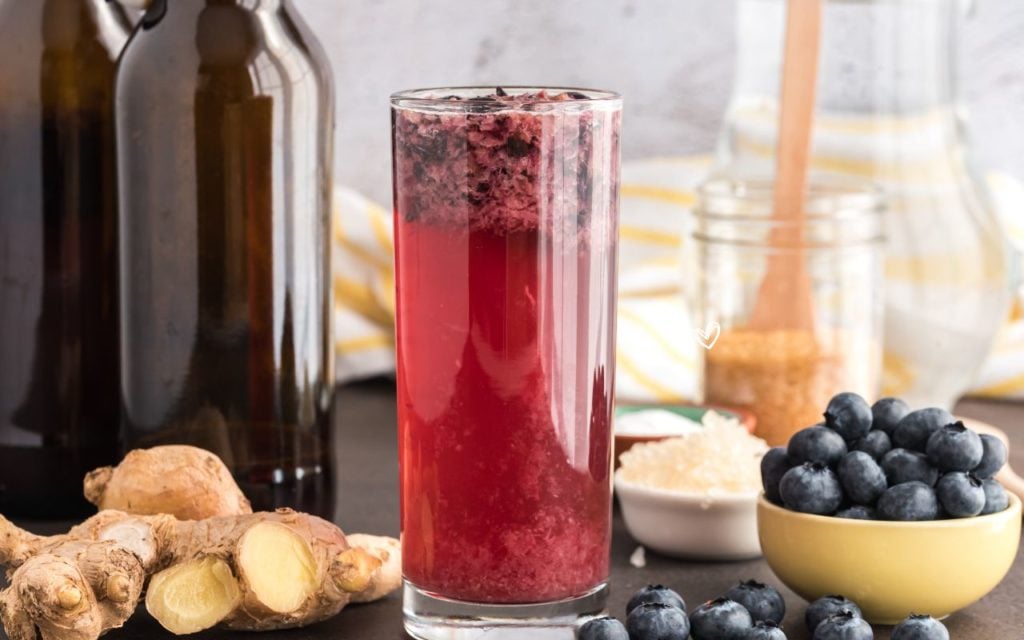 Probiotic rich water kefir