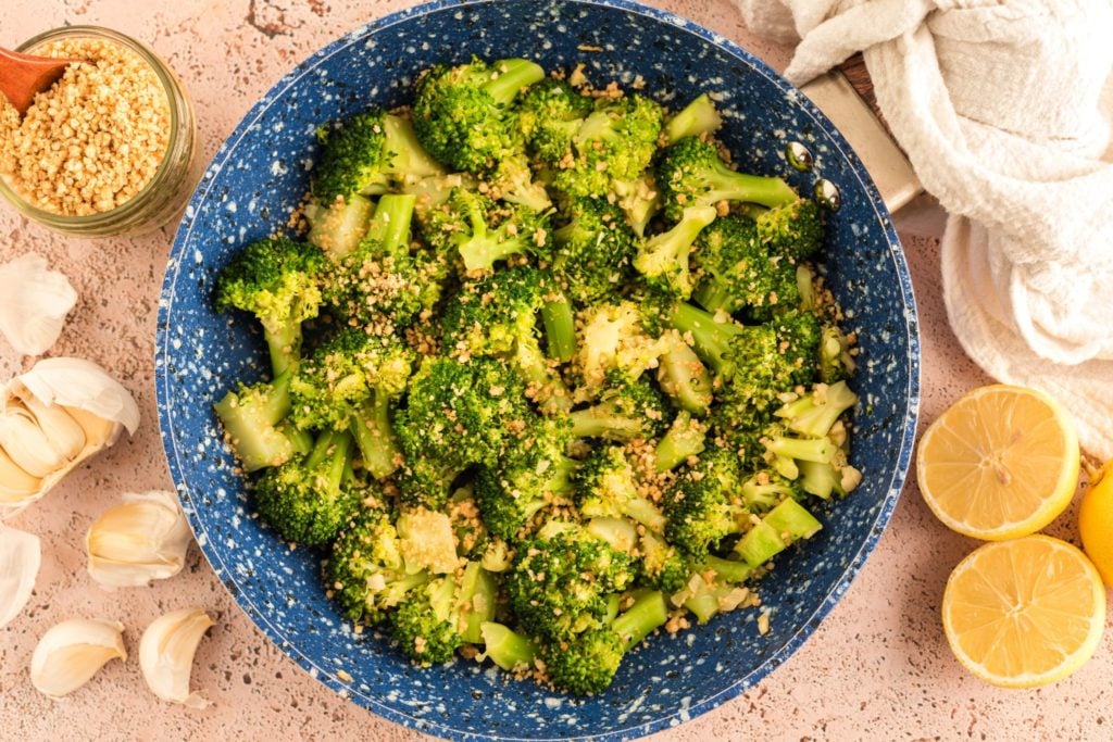 Garlic Parmesan Broccoli recipe
