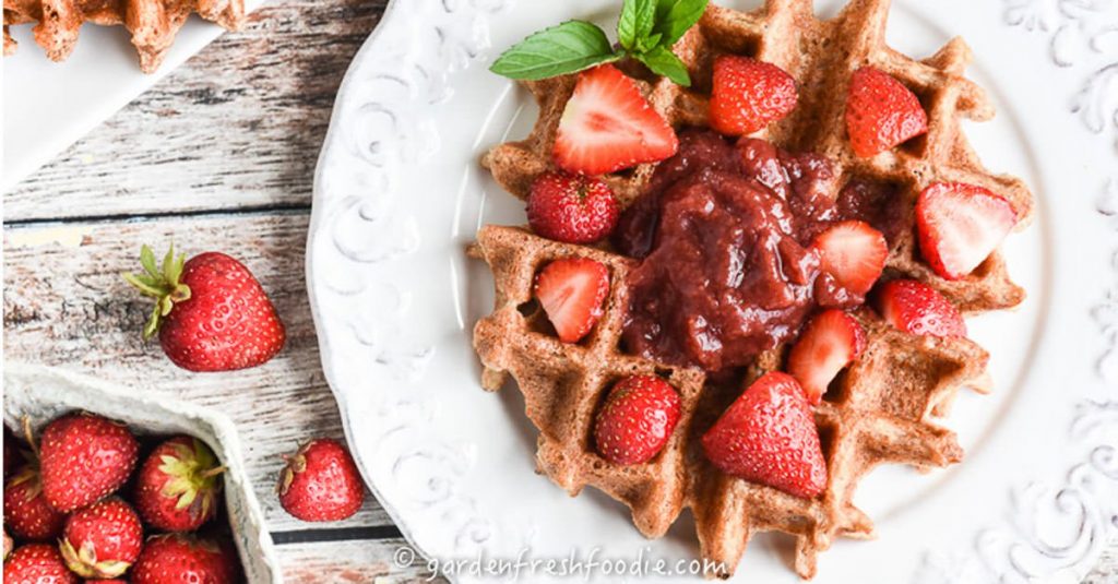 Plant-based recipe for waffles