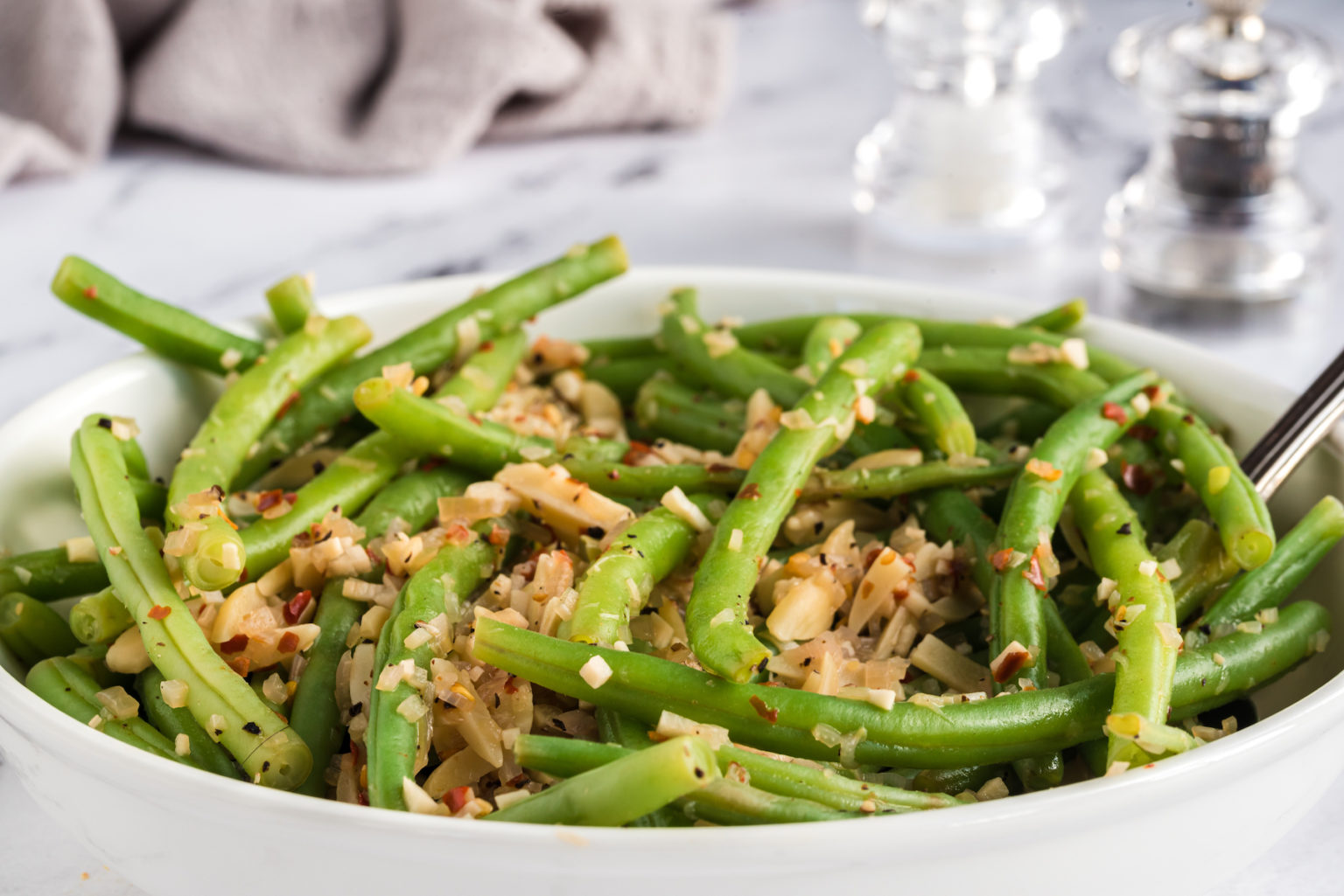 Healthy Green Bean Recipes To Enjoy All Year Food Revolution Network   Green Bean Almondine 3 1 1536x1025 