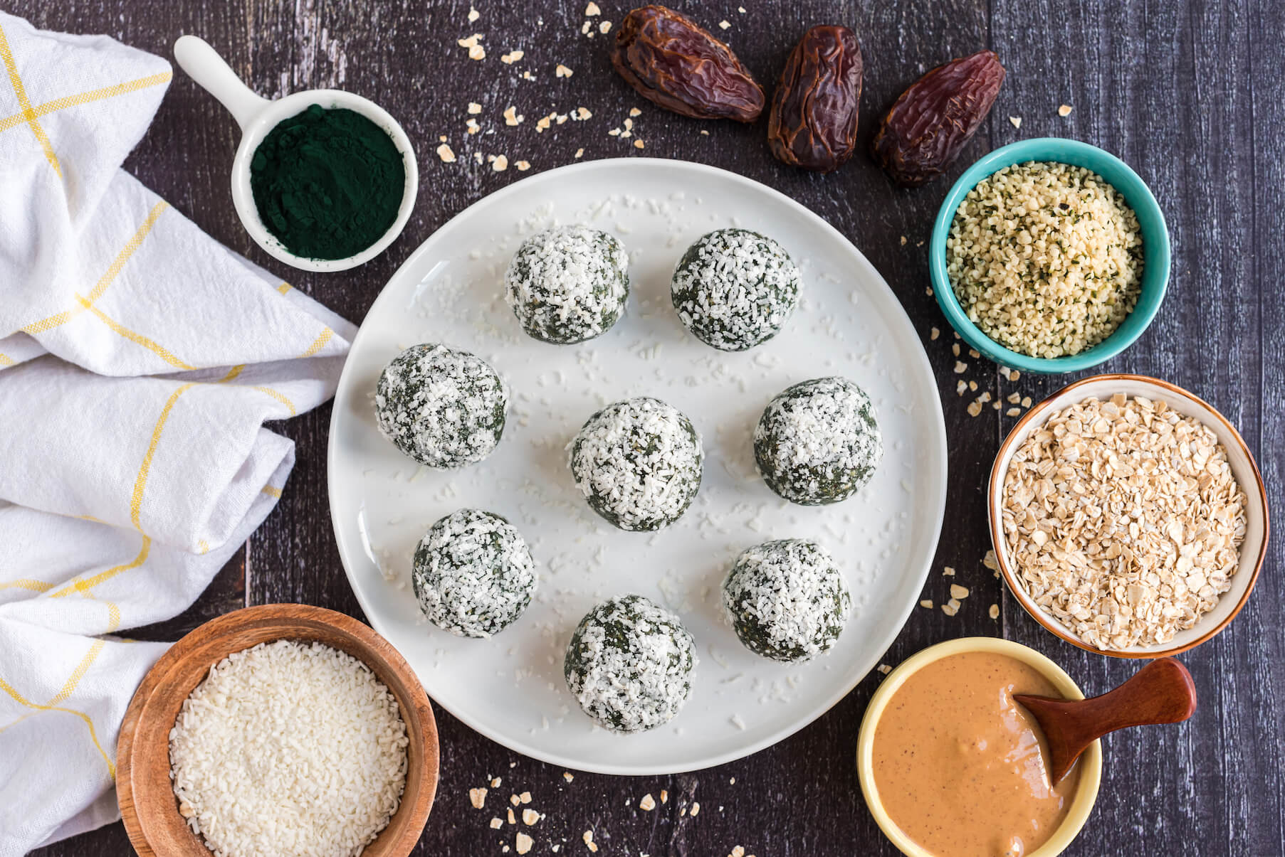 green bliss energy balls