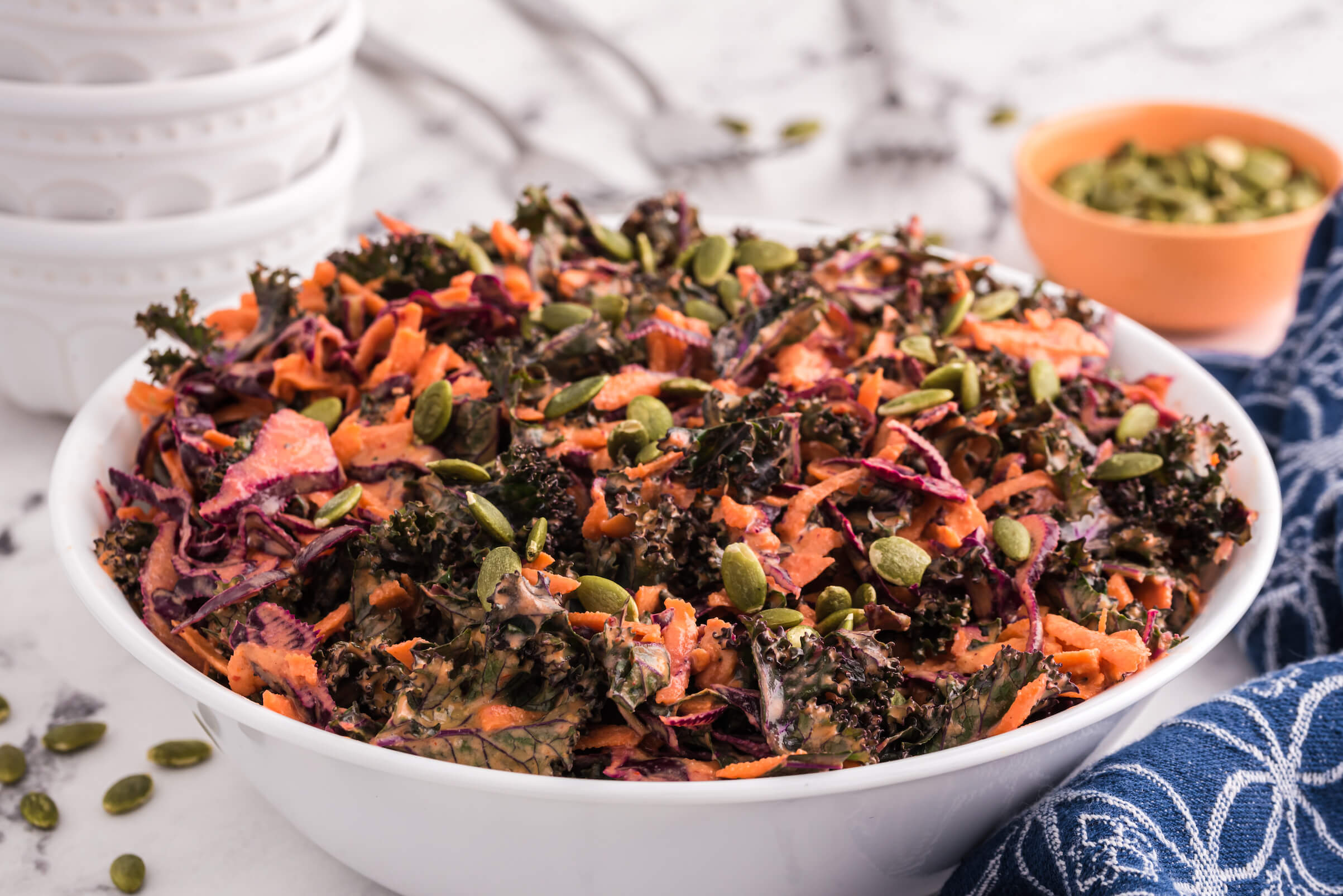 harissa kale slaw