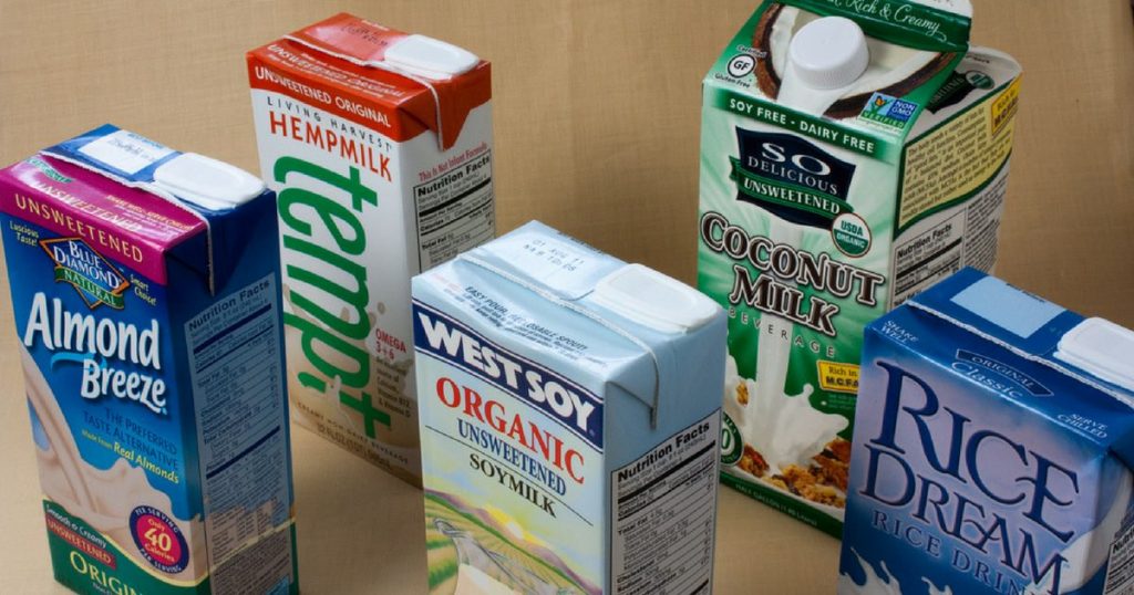 Healthiest plant-based milk