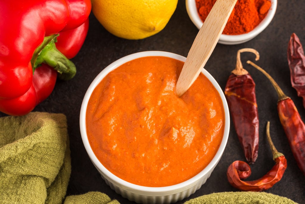 Homemade Harissa Dressing