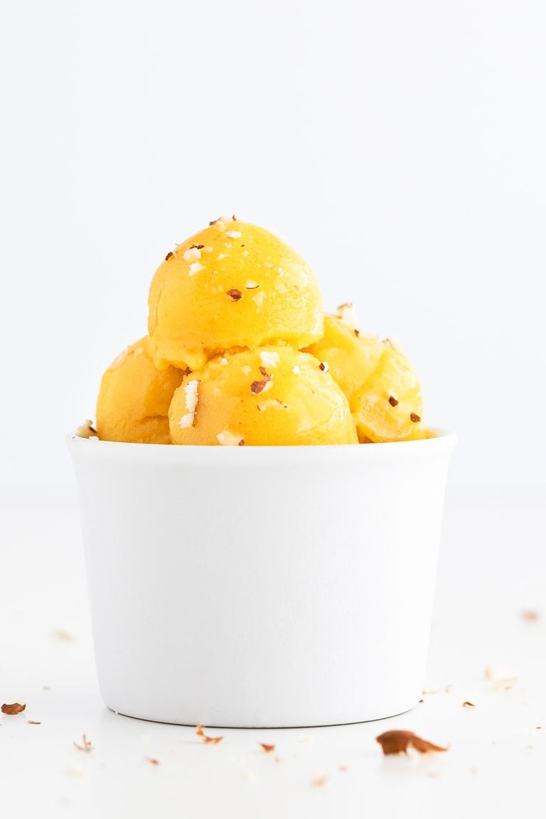 Mango Lemon Sorbet