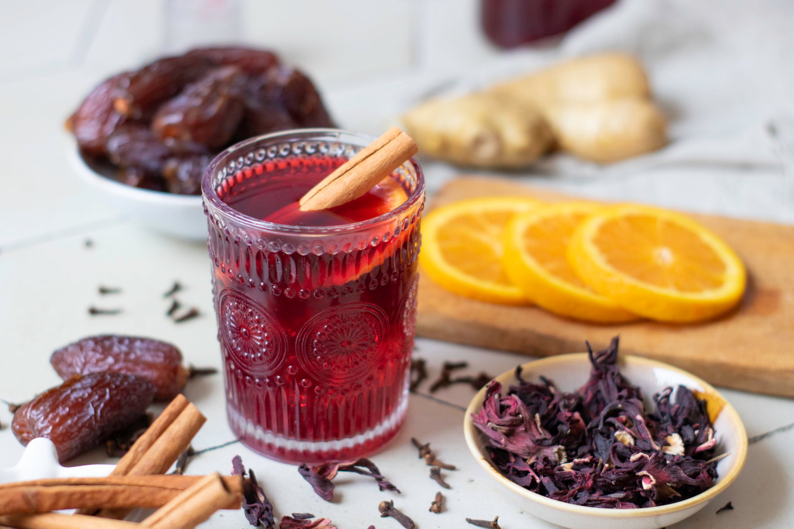 Hibiscus Tea - Agua de Jamaica