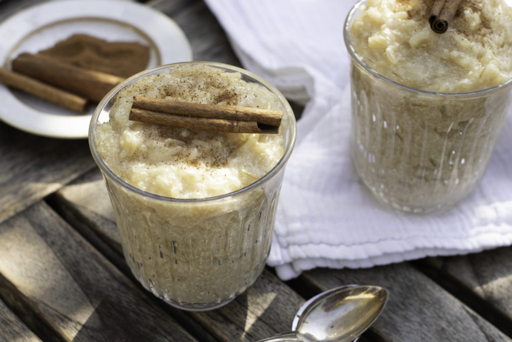 Vegan arroz con leche