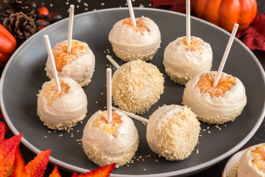 Mini White Pumpkin Pops