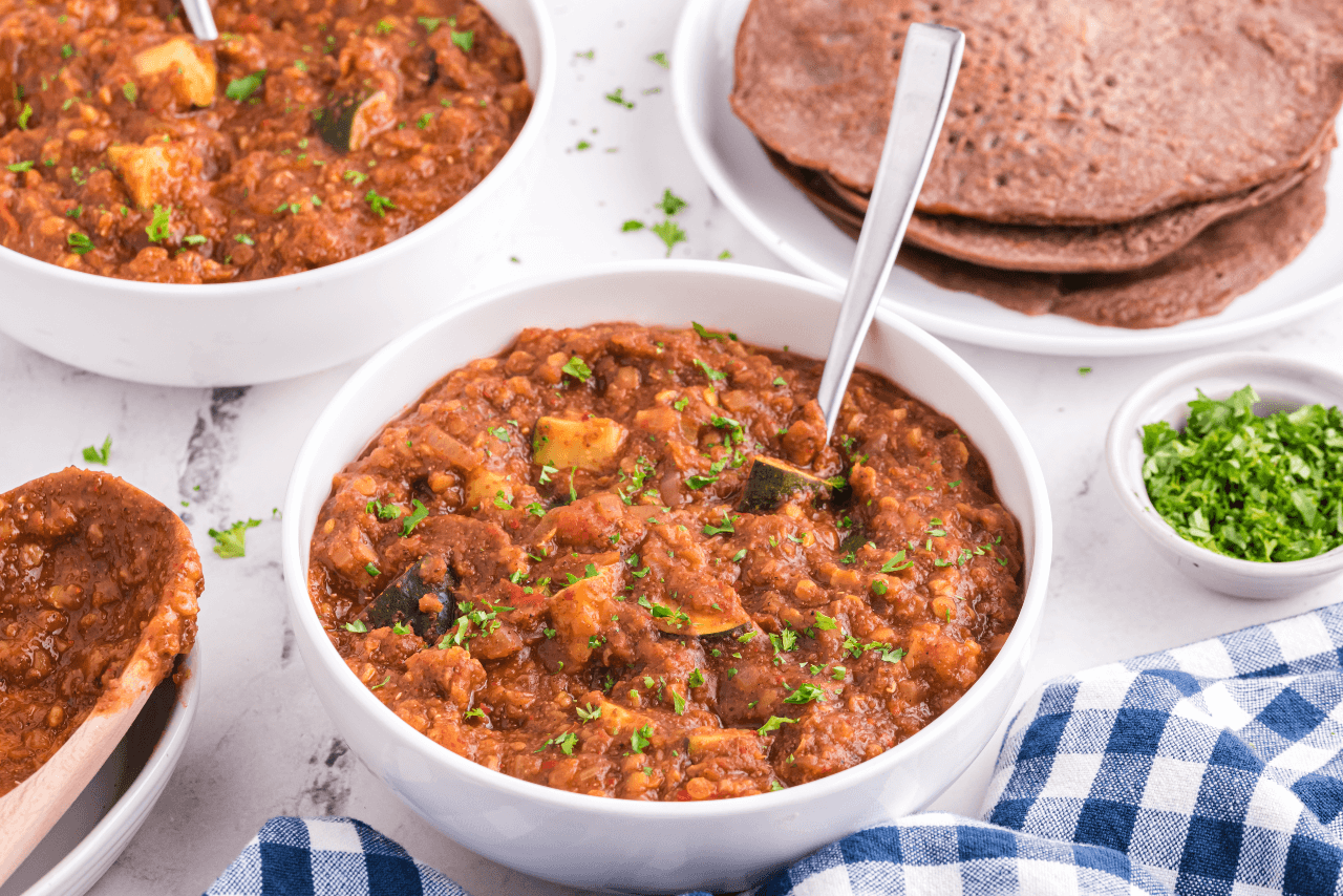 Misir Wot Ethiopian Red Lentil Stew