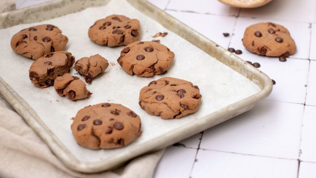 Nutty and Chocolatey Teff Cookies