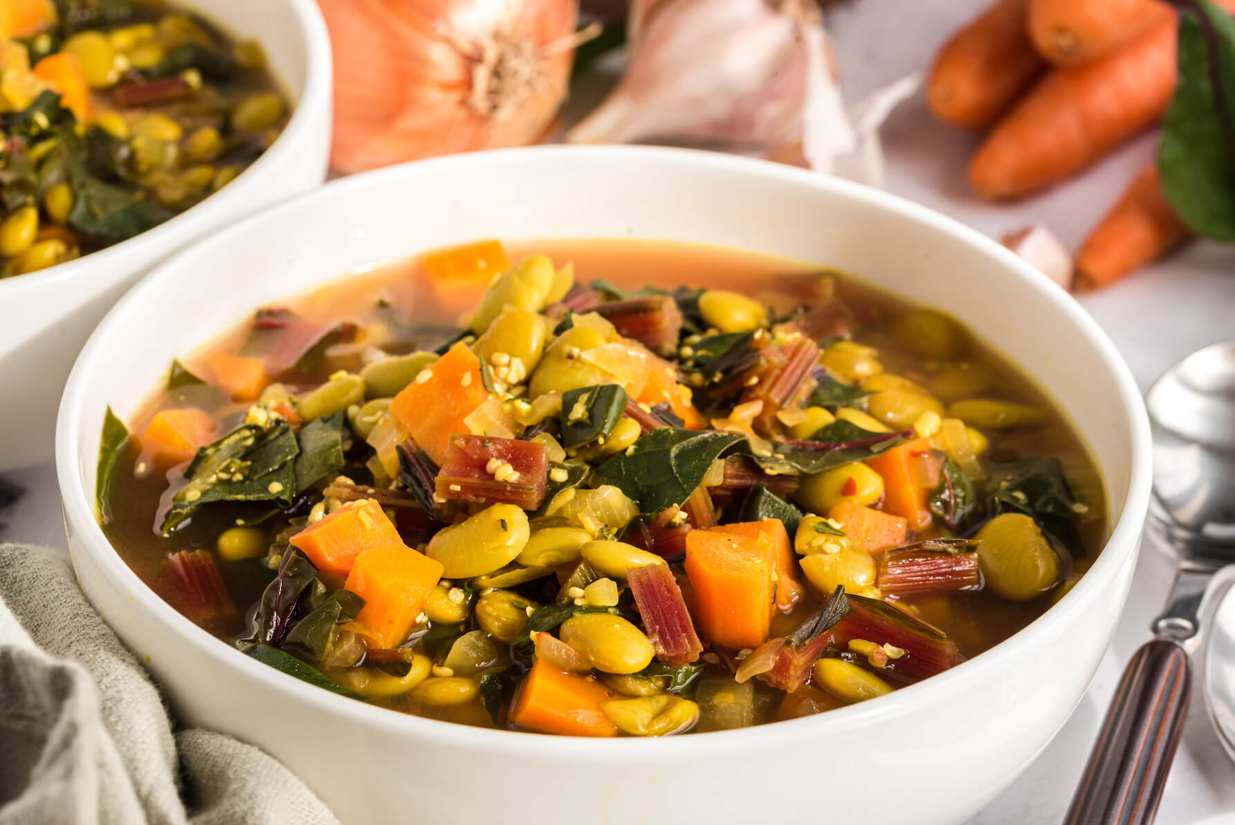 One-Pot Butter Bean Soup