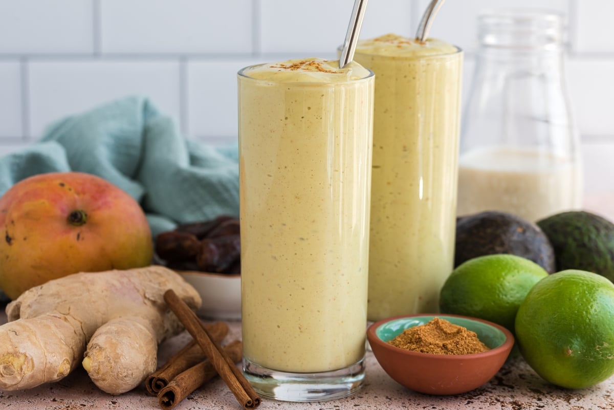 “Mango Avocado Lassi