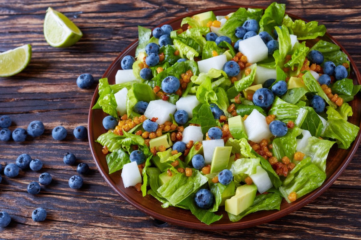 Blueberry Jicama Salad