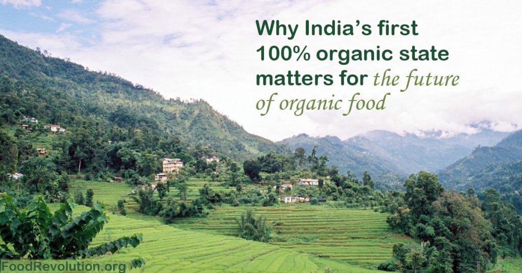 Organic Food Sakkim in India
