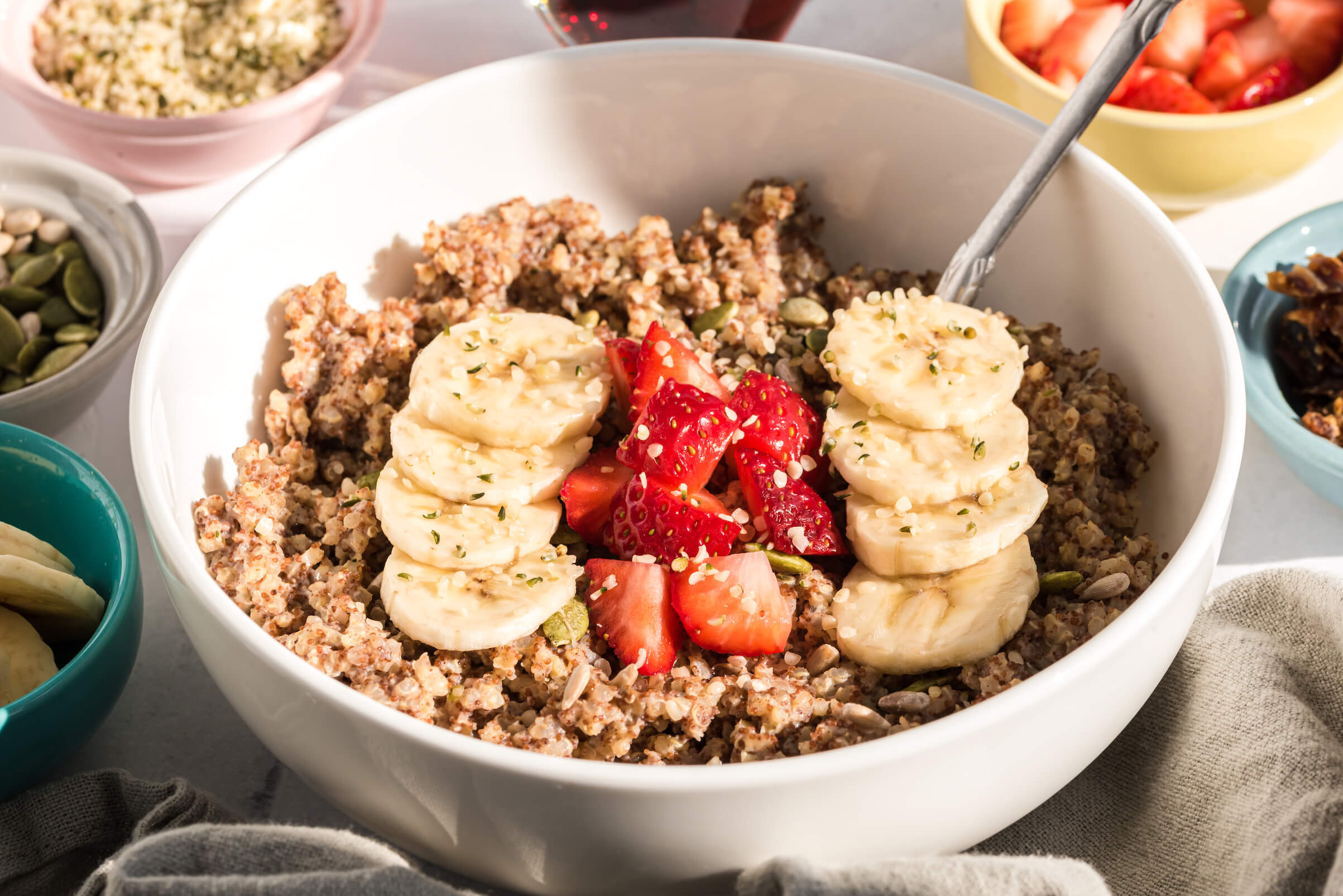 Overnight 3 Grain Breakfast Porridge