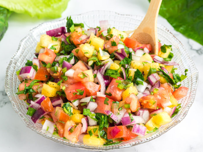 Pineapple Blender Salsa  Ally's Sweet & Savory Eats