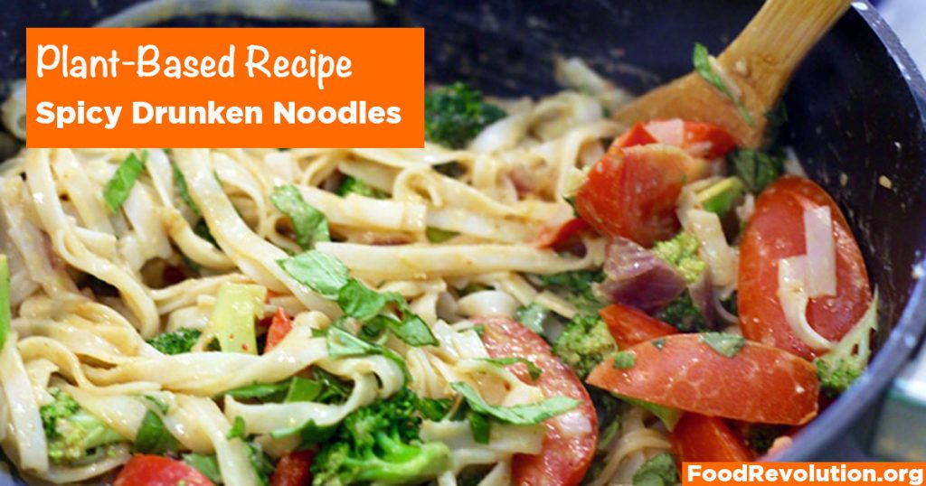 Plant-Based Thai Recipe for Spicy Drunken Noodles