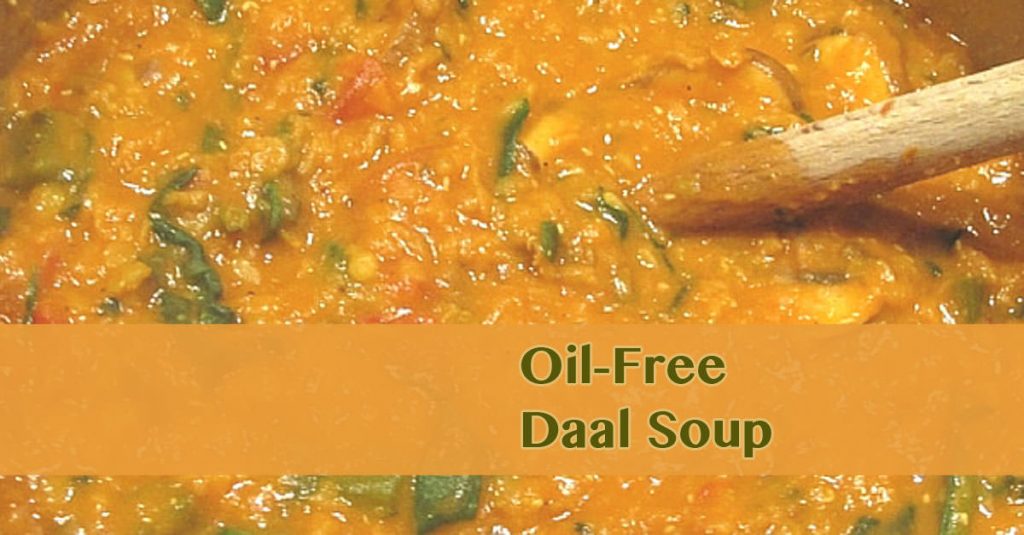Plant-based recipe daal soup