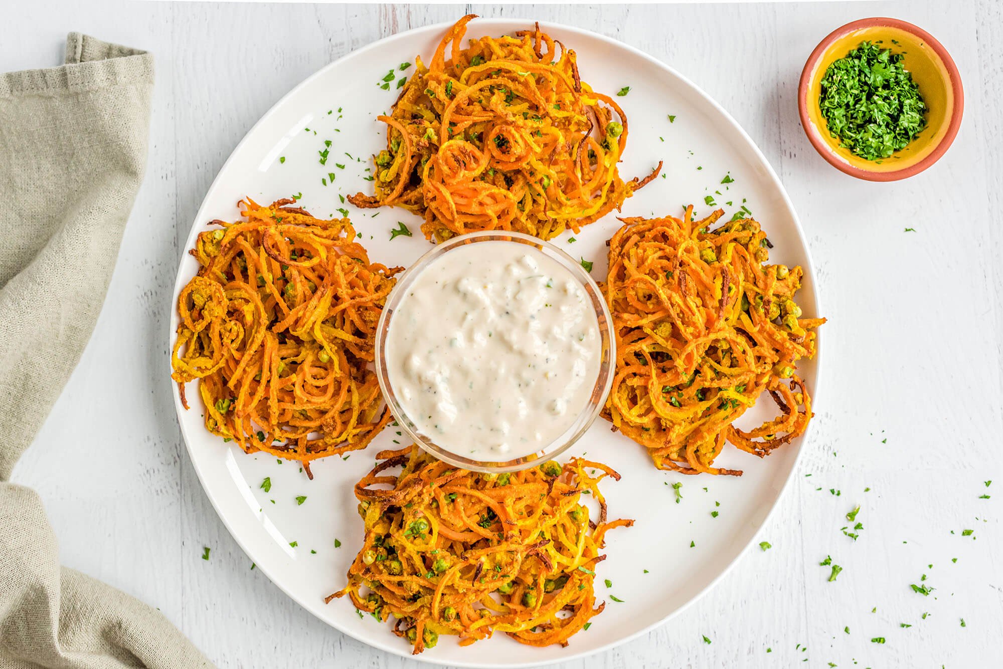 Potato and Onion Bhaji