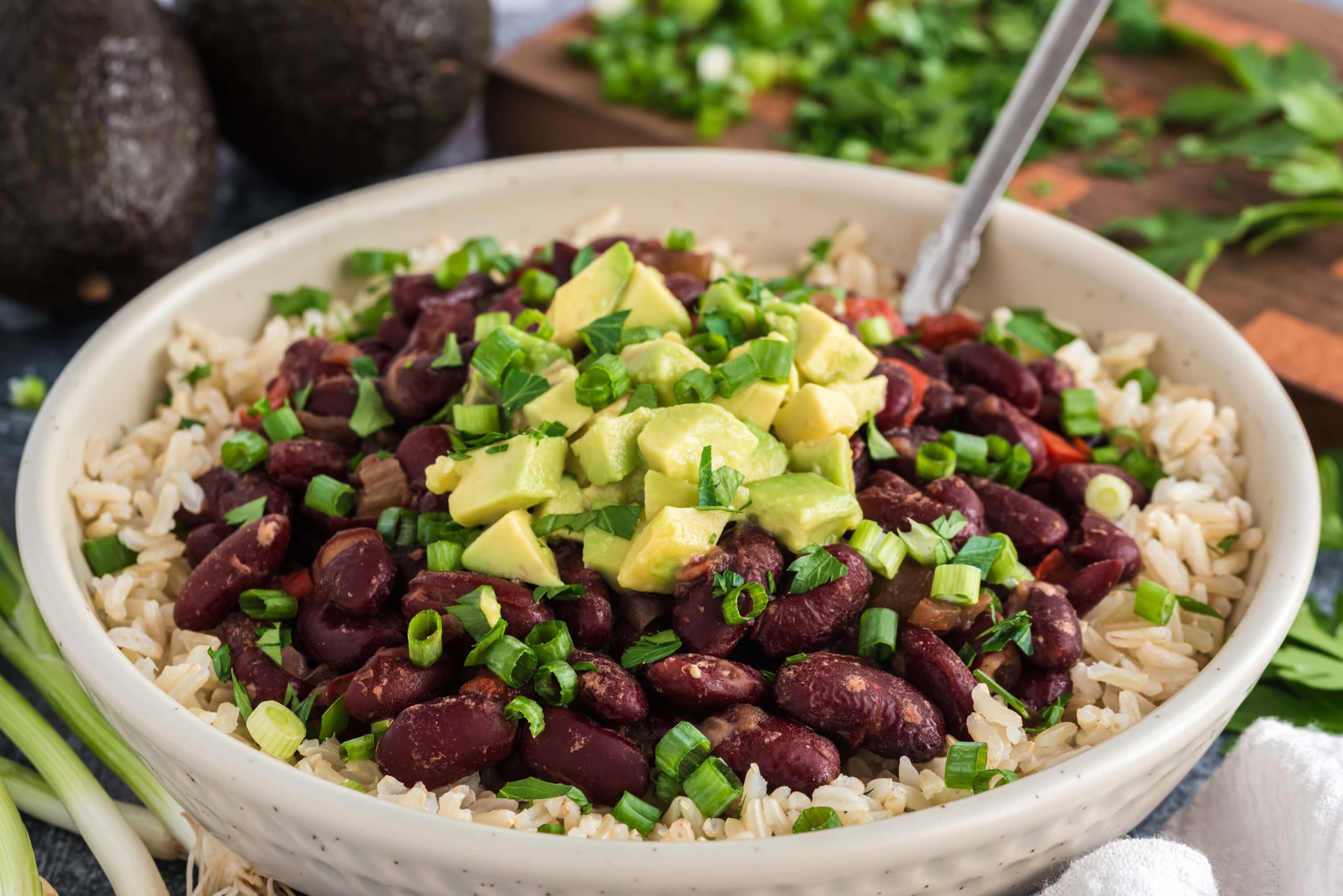 Pressure cooker discount rice and beans