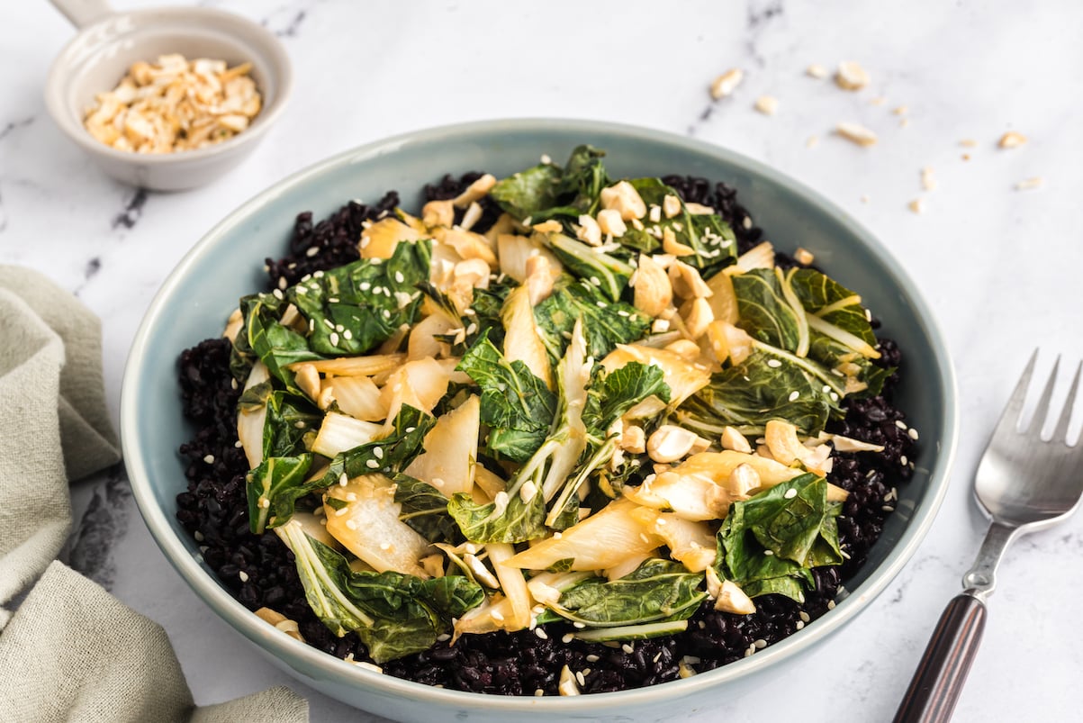 Savory Bok Choy Stir-Fry