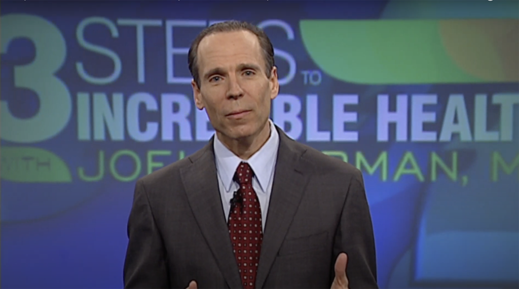 Dr. Joel Fuhrman: 3 Steps to Incredible Health video still