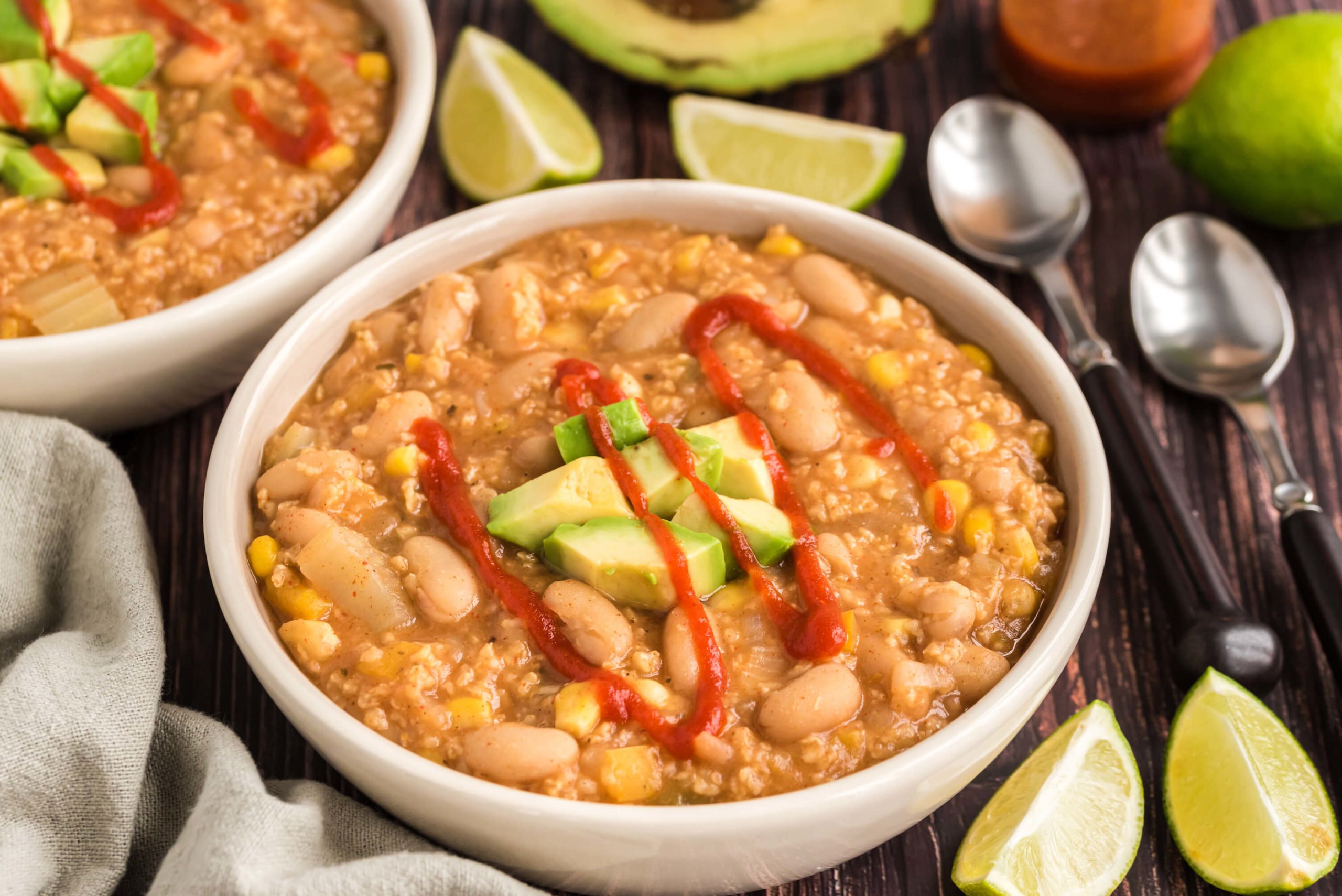 Slow Cooker White Bean Chili