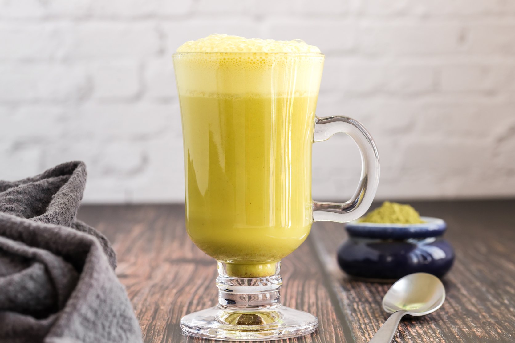 Soothing Spiced Matcha Tea