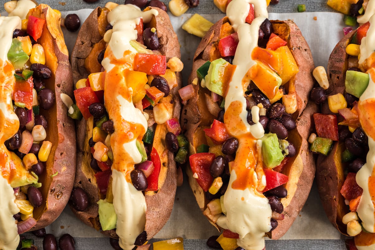 Southwest Stuffed Sweet Potatoes