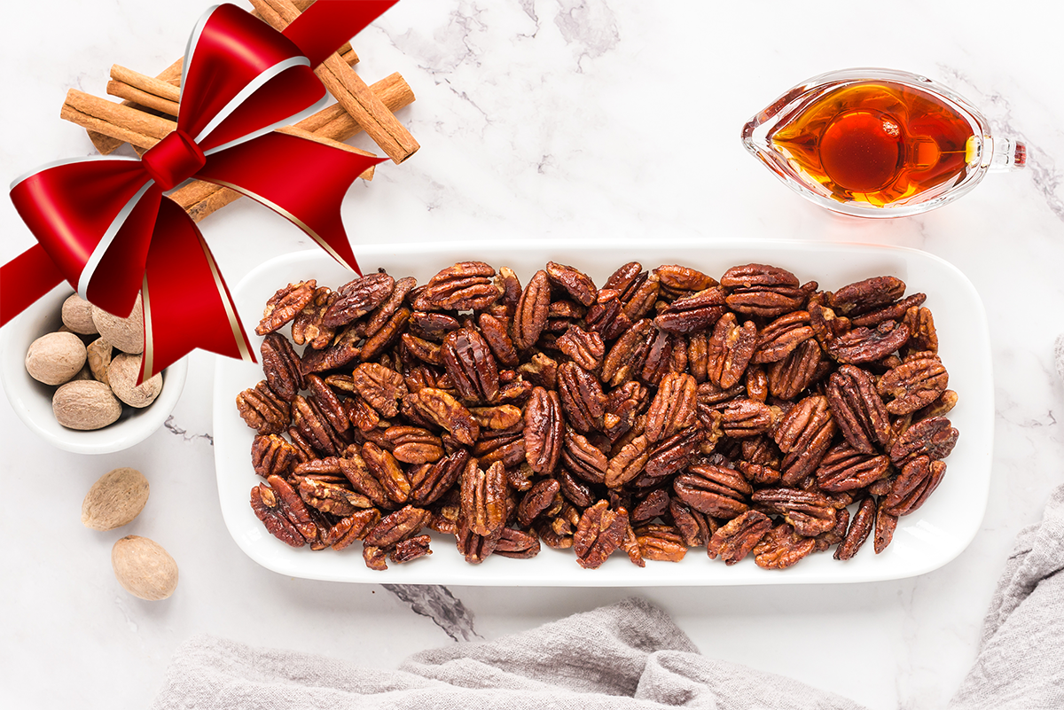 Sweet and Savory Pecans giftable food
