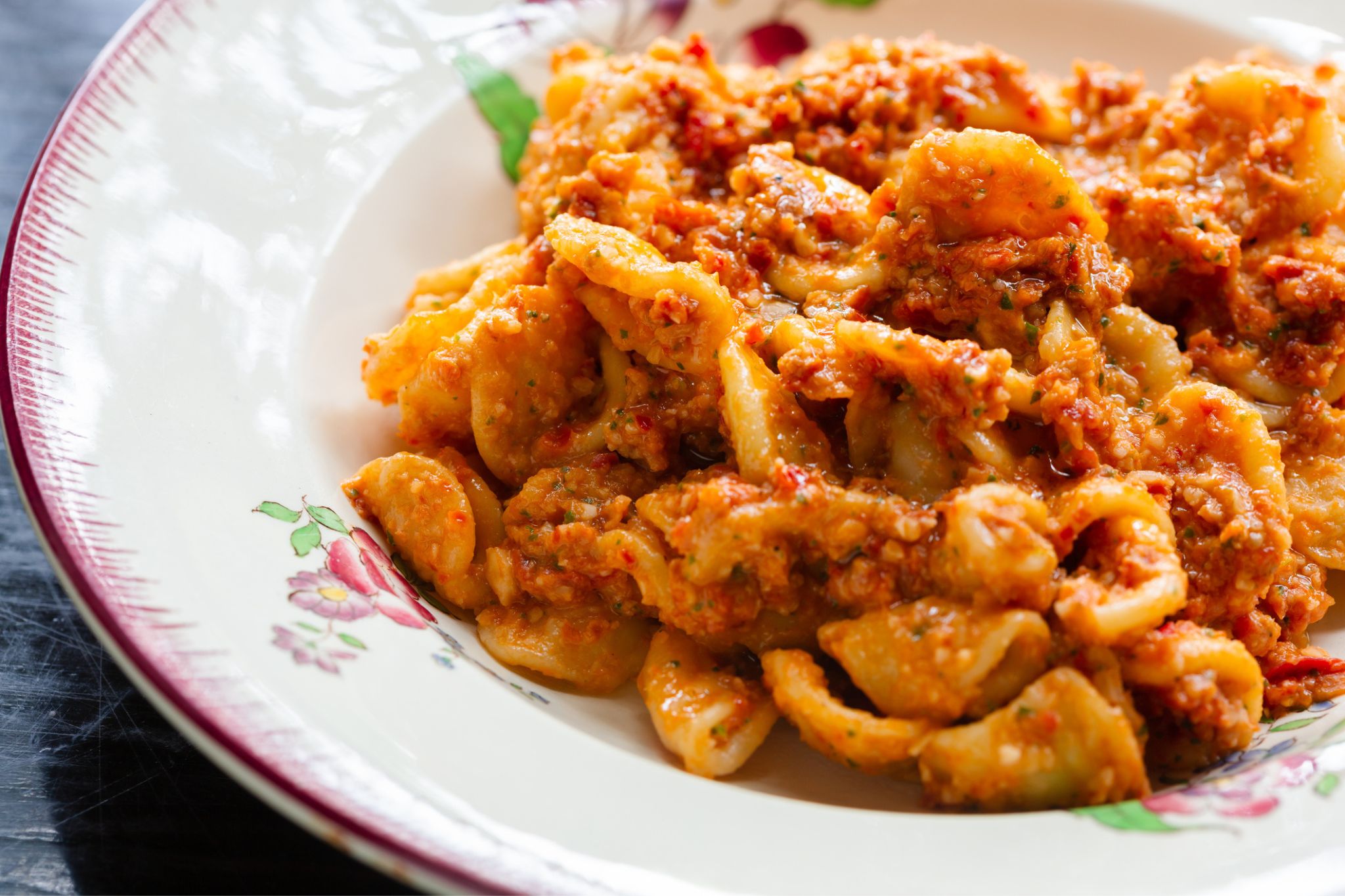 Tempeh Sausage Pasta