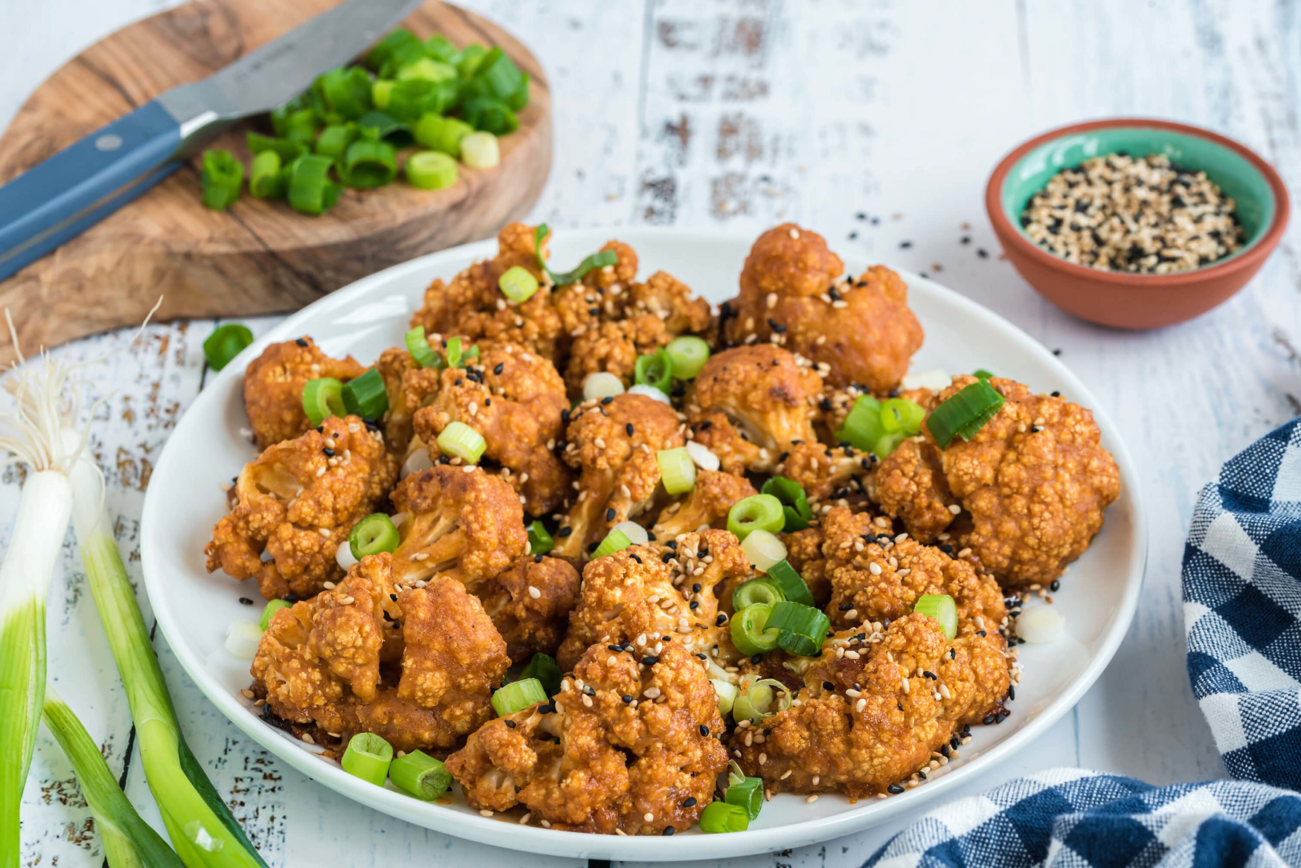 Teriyaki Cauliflower Bites