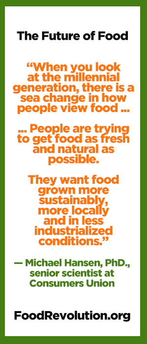 Quote about the future of food