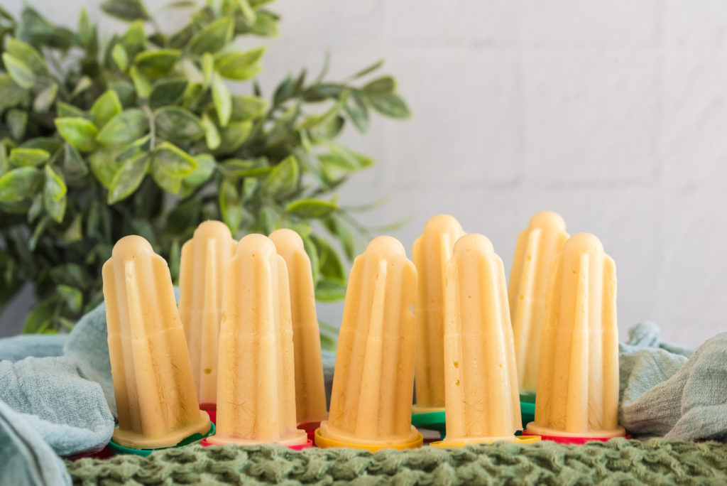 Tropical Jackfruit Popsicles